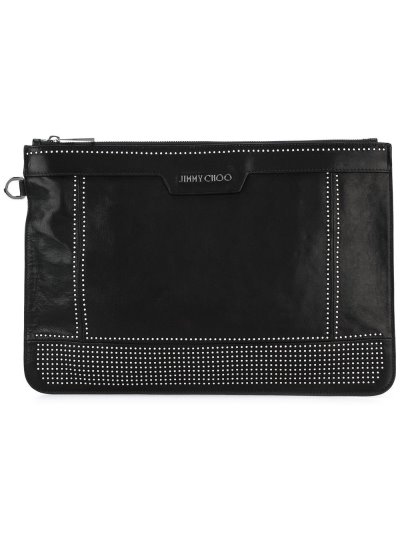 Férfi Jimmy Choo Derek Clutch Táska Fekete | AEZKH-0713