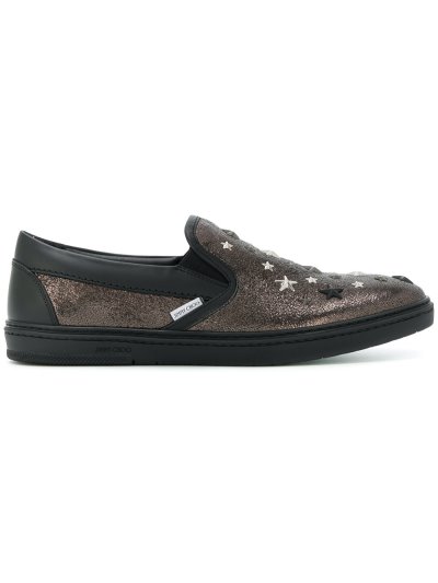 Férfi Jimmy Choo Grove Tornacipő Szürke / Metal | AEZKH-0407