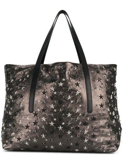 Férfi Jimmy Choo Pimlico Tote Táska Metal / Titán | AEZKH-0698