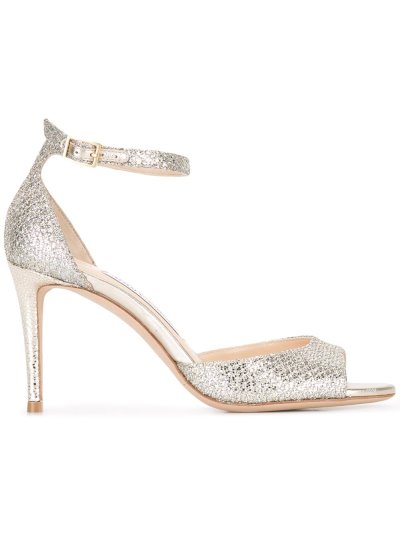 Női Jimmy Choo Annie 85 Szandál Metal | AEZKH0011