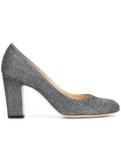 Női Jimmy Choo Billie 85 Körömcipő Metal / Sötétszürke | AEZKH-0109