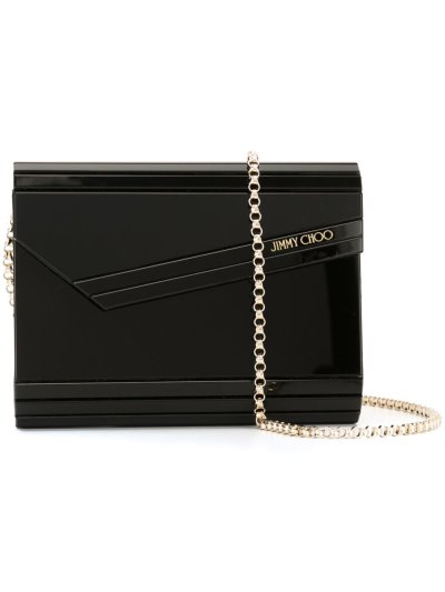 Női Jimmy Choo Candy Clutch Táska Fekete | AEZKH-0691