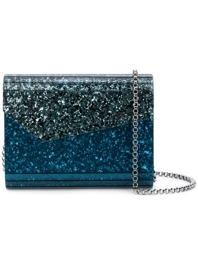 Női Jimmy Choo Candy Glitter Válltáska Kék / Világos Kék | AEZKH-0537