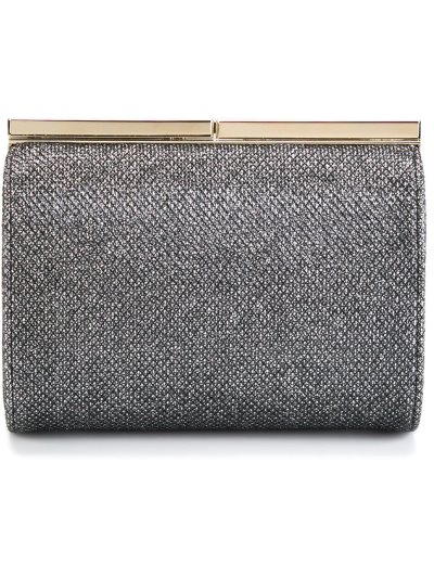 Női Jimmy Choo Cate Clutch Táska Metal / Sötétszürke | AEZKH-0671