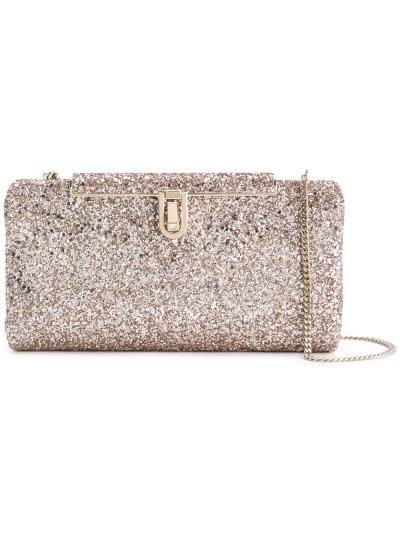 Női Jimmy Choo Cay Clutch Táska Metal / Rózsaszín | AEZKH-0611