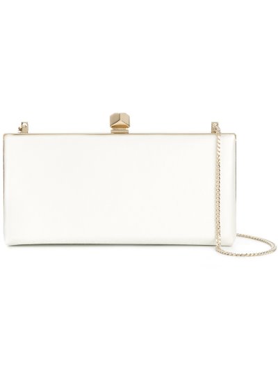 Női Jimmy Choo Celeste Clutch Táska / Fehér | AEZKH-0624