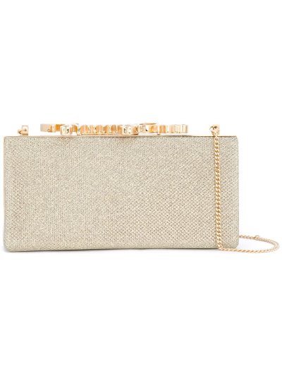 Női Jimmy Choo Celeste Clutch Táska Metal Arany | AEZKH-0642