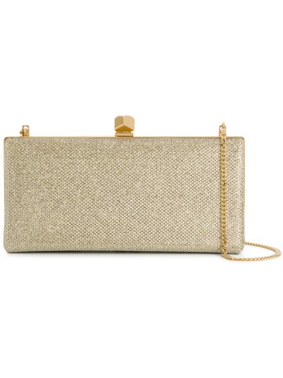 Női Jimmy Choo Celeste Clutch Táska Metal Arany | AEZKH-0663