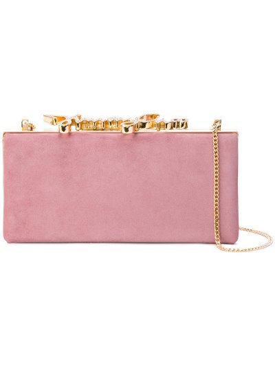 Női Jimmy Choo Celeste Clutch Táska Rózsaszín / Lila / Rózsaszín | AEZKH-0645