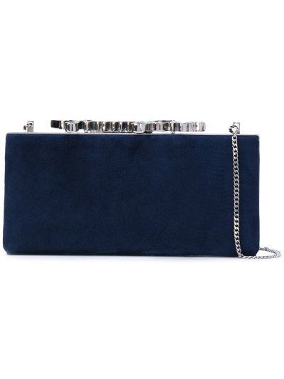 Női Jimmy Choo Celeste Clutch Táska Sötétkék Kék | AEZKH-0613