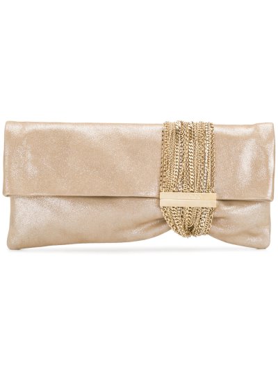 Női Jimmy Choo Chandra Clutch Táska Metal | AEZKH-0636