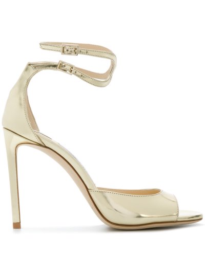 Női Jimmy Choo Double Ankle-strap Szandál Metal | AEZKH0068