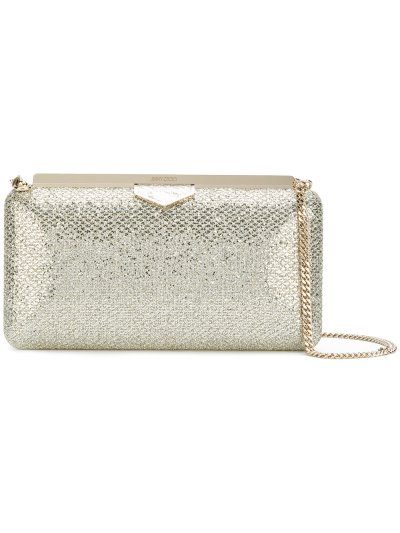 Női Jimmy Choo Ellipse Clutch Táska Metal | AEZKH-0667