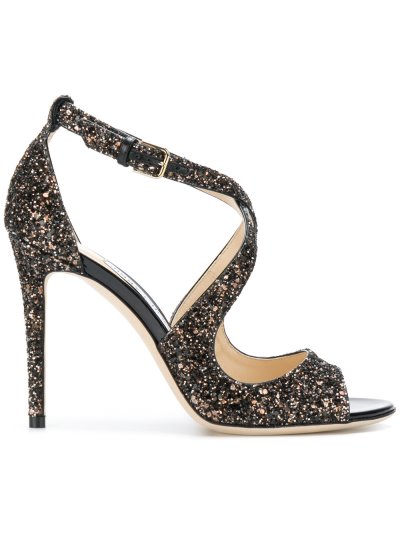 Női Jimmy Choo Emily 100 Szandál Metal | AEZKH0018