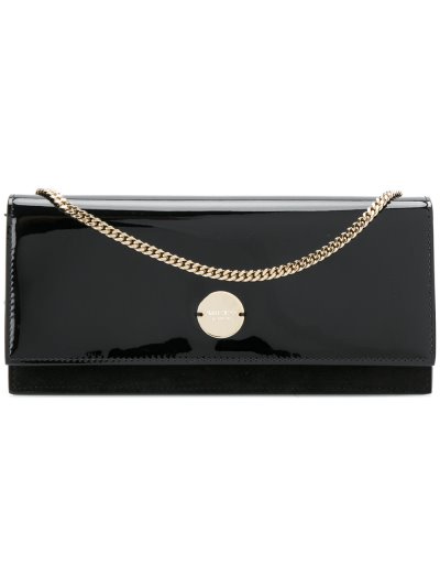 Női Jimmy Choo Fie Clutch Táska Fekete | AEZKH-0695