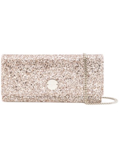 Női Jimmy Choo Fie Clutch Táska Metal / Rózsaszín | AEZKH-0633