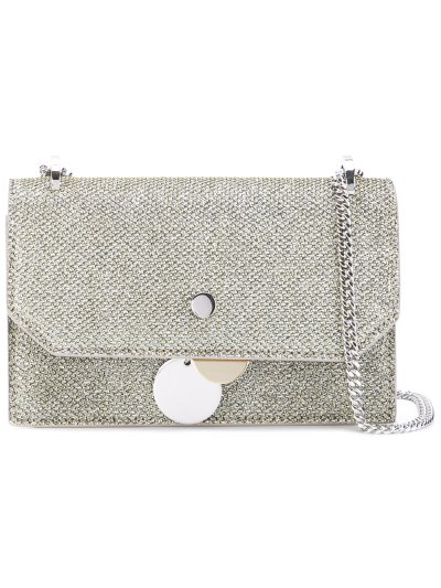 Női Jimmy Choo Finley Crossbody Táska Metal / Zöld | AEZKH-0593