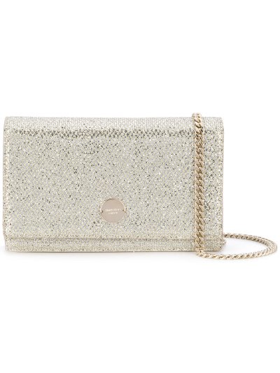 Női Jimmy Choo Florence Sparkly Crossbody Táska Metal | AEZKH-0597