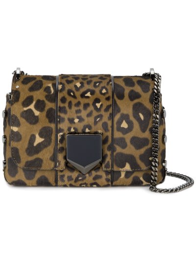 Női Jimmy Choo Leopard Print Petite Lockett Válltáska Skin Color | AEZKH-0481