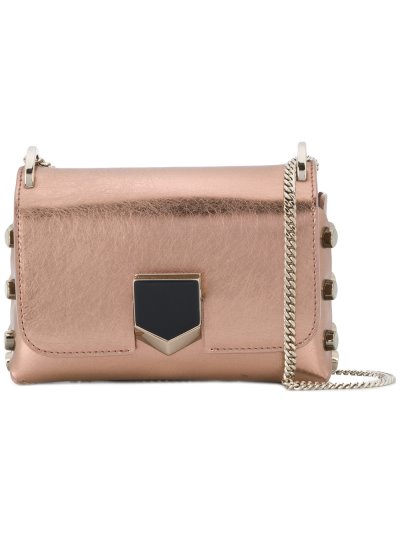 Női Jimmy Choo Lockett Mini Válltáska Rózsaszín / Lila / Rózsaszín Arany | AEZKH-0527