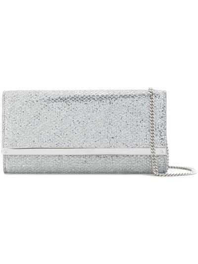 Női Jimmy Choo Milla Clutch Táska Metal / Titán | AEZKH-0694