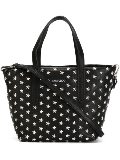 Női Jimmy Choo Mini 'sara' Tote Táska Fekete | AEZKH-0464