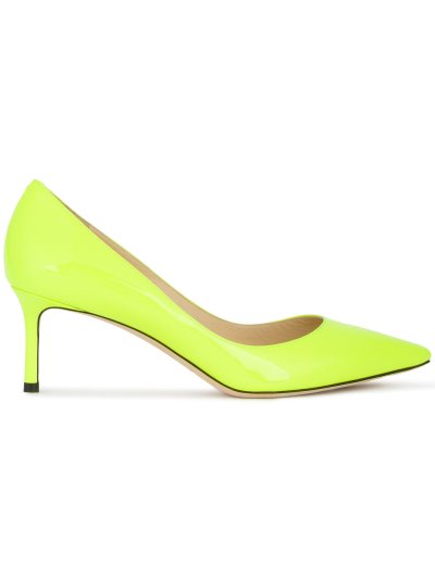 Női Jimmy Choo Neon Romy 60 Körömcipő Sárga / Narancssárga | AEZKH-0184