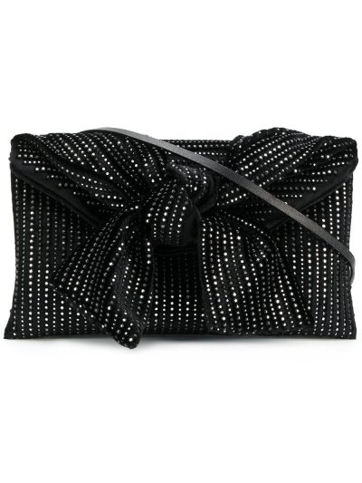 Női Jimmy Choo Riva Clutch Táska Fekete | AEZKH-0638