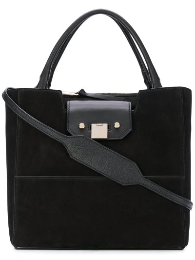 Női Jimmy Choo Robin Tote Táska Fekete | AEZKH-0446