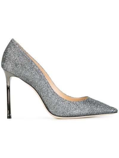 Női Jimmy Choo Romy 100 Körömcipő Metal | AEZKH-0160