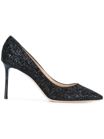 Női Jimmy Choo Romy 85 Körömcipő Fekete | AEZKH-0186