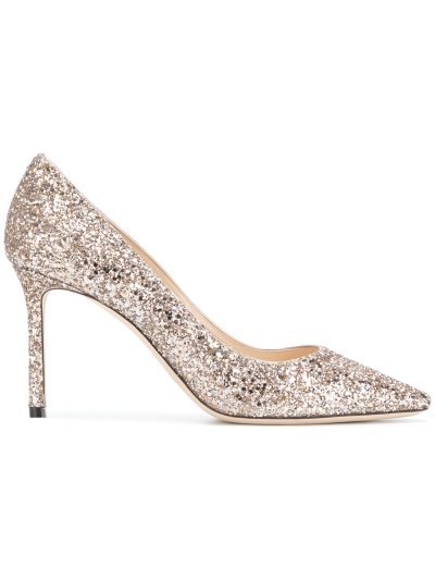 Női Jimmy Choo Romy 85 Körömcipő Metal / Rózsaszín | AEZKH-0152