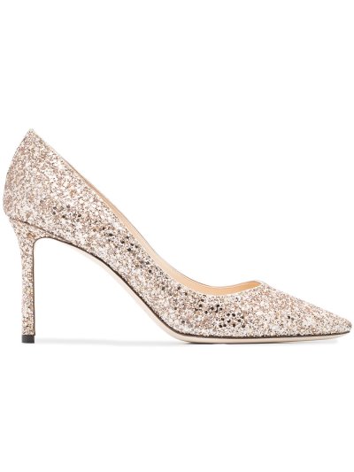 Női Jimmy Choo Romy 85 Körömcipő Metal / Rózsaszín | AEZKH-0240