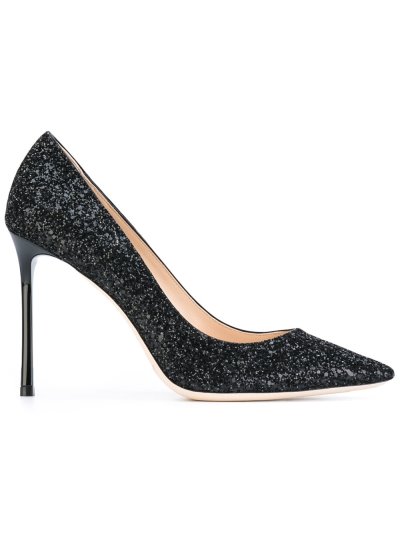 Női Jimmy Choo Romy Körömcipő Fekete | AEZKH-0158