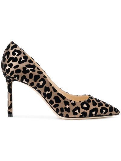 Női Jimmy Choo Romy Leopard Print Körömcipő Skin Color | AEZKH-0084