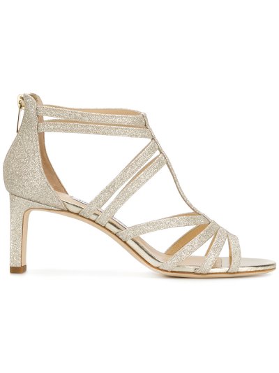 Női Jimmy Choo Selina Szandál / Platina | AEZKH0076