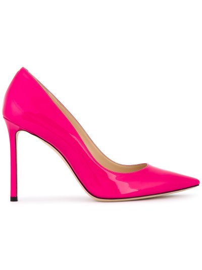 Női Jimmy Choo Shocking Pink Romy 100 Körömcipő Rózsaszín / Lila | AEZKH-0183