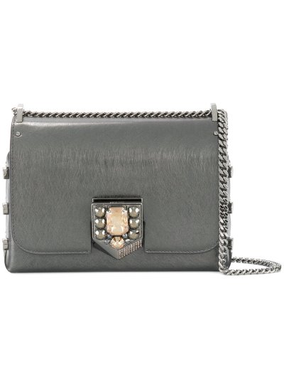 Női Jimmy Choo Small Lockett Crossbody Táska Szürke | AEZKH-0573