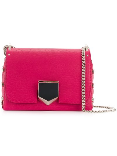 Női Jimmy Choo Small Lockett Válltáska Rózsaszín / Lila | AEZKH-0510