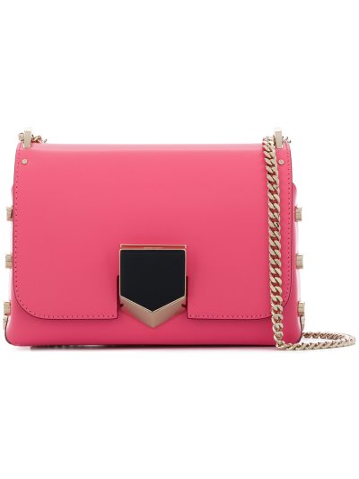 Női Jimmy Choo Small Lockett Válltáska Rózsaszín / Lila | AEZKH-0522