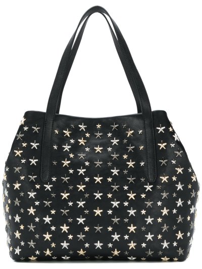 Női Jimmy Choo Sofia Star Studded Tote Táska Fekete / Metal | AEZKH-0452