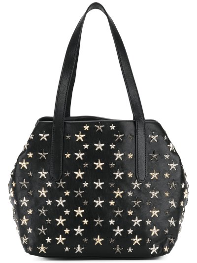 Női Jimmy Choo Sofia Star Studded Tote Táska Fekete / Metal | AEZKH-0462