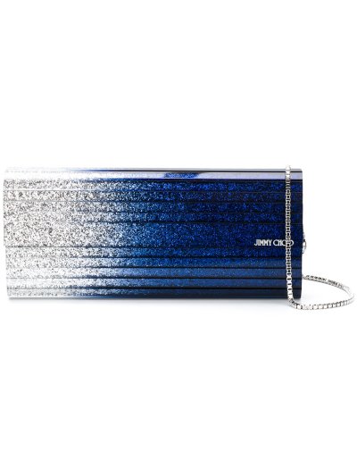 Női Jimmy Choo Sweetie Clutch Táska Sötétkék Kék / Titán | AEZKH-0658